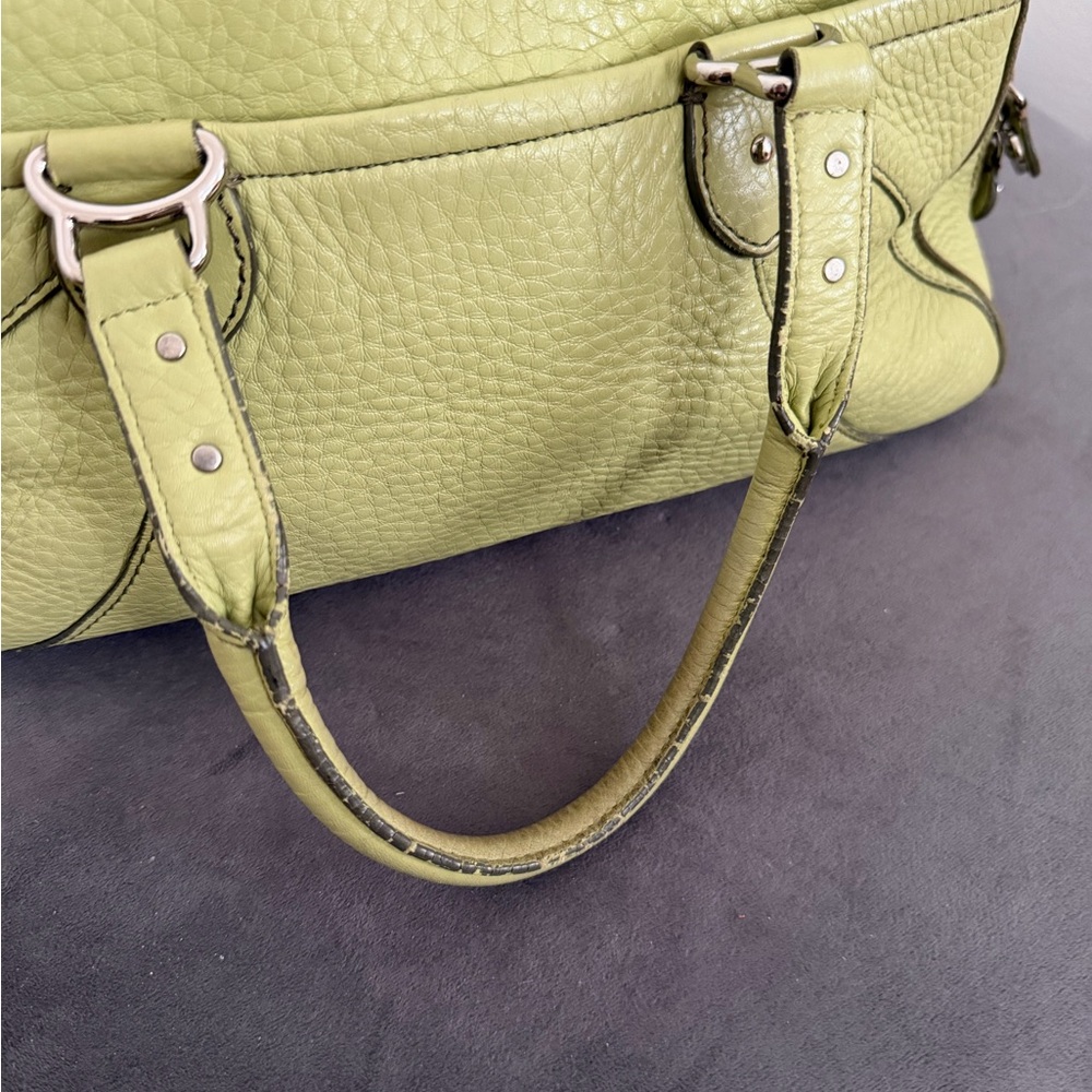 Cole Haan Pebbled Leather Satchel - Picture 5 of 6